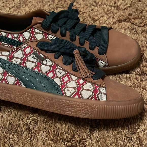 Men’s NWOT Rare Puma x Dapper Dan Suede shoes size US 11.5 - Picture 4 of 8